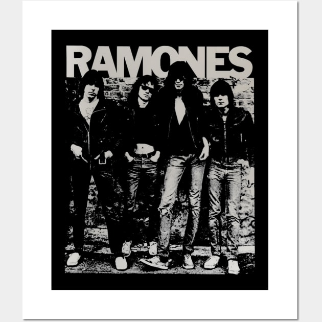 Ramones Wall Art by Kusuma Wahyud